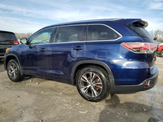 Photo 2 from auction – 2016 TOYOTA HIGHLANDER with VIN 5TDJKRFH7GS340091