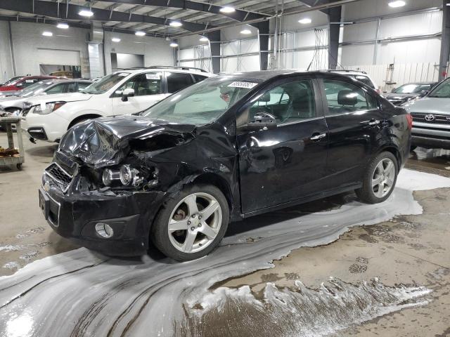 CHEVROLET SONIC LTZ 2012 with VIN 1G1JF5SH9C4147149 - Photo from auction