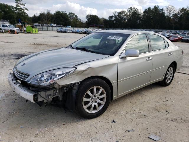 LEXUS ES 330 2004 with VIN JTHBA30G345007522 - Photo from auction