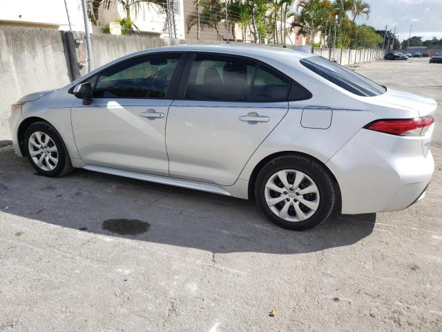 Photo 2 from auction – 2021 TOYOTA COROLLA LE with VIN 5YFEPMAE1MP157681