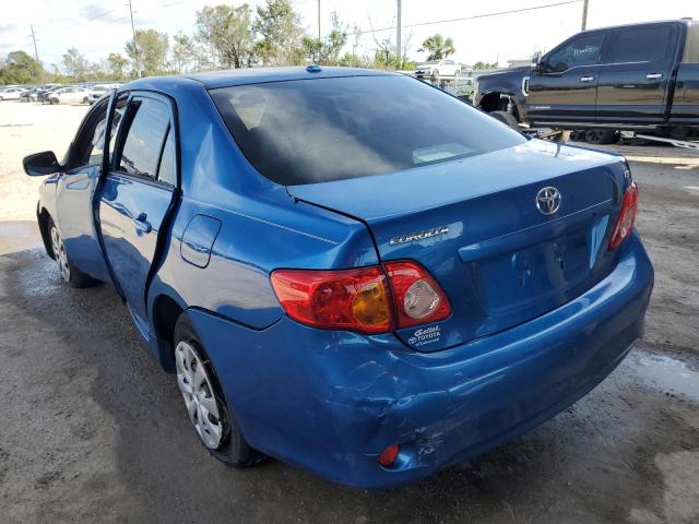 Photo 2 from auction – 2009 TOYOTA COROLLA BA with VIN JTDBL40E499040352