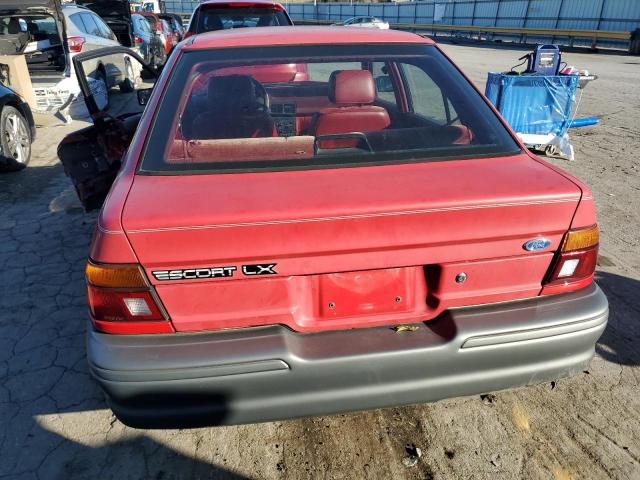 Photo 6 from auction – 1992 FORD ESCORT LX with VIN 1FAPP14J1NW157582