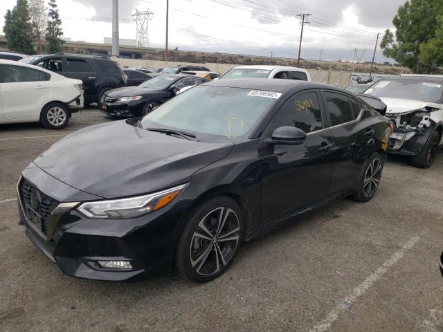 NISSAN SENTRA SR 2020 with VIN 3N1AB8DV3LY219096 - Photo from auction