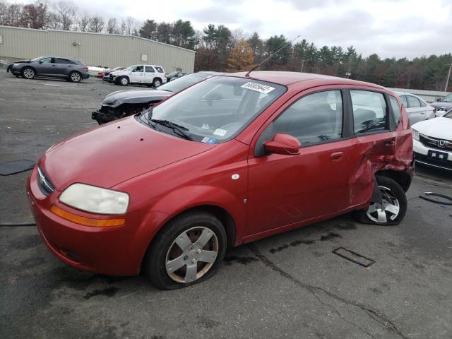 CHEVROLET AVEO BASE 2008 with VIN KL1TD66618B096857 - Photo from auction