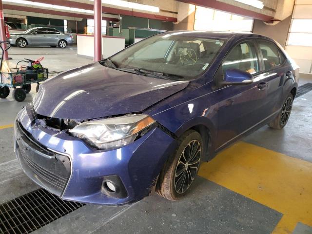 TOYOTA COROLLA L 2014 with VIN 5YFBURHE4EP029810 - Photo from auction