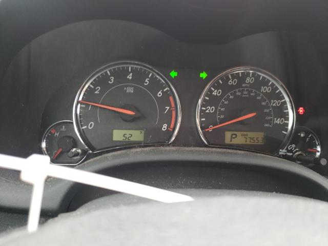 Photo 9 from auction – 2012 TOYOTA COROLLA BA with VIN 5YFBU4EE9CP039639