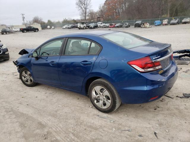 Photo 2 from auction – 2013 HONDA CIVIC LX with VIN 2HGFB2F57DH563181