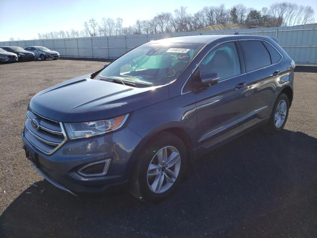 FORD EDGE SEL 2018 with VIN 2FMPK3J90JBB31593 - Photo from auction