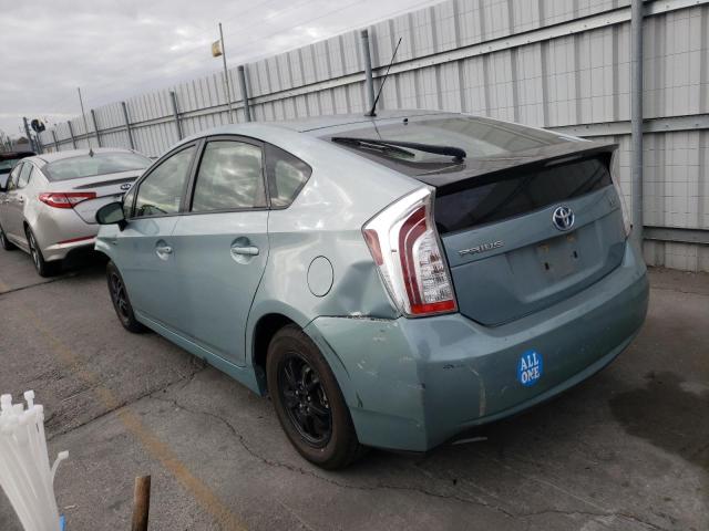 Photo 2 from auction – 2014 TOYOTA PRIUS with VIN JTDKN3DU5E1847400