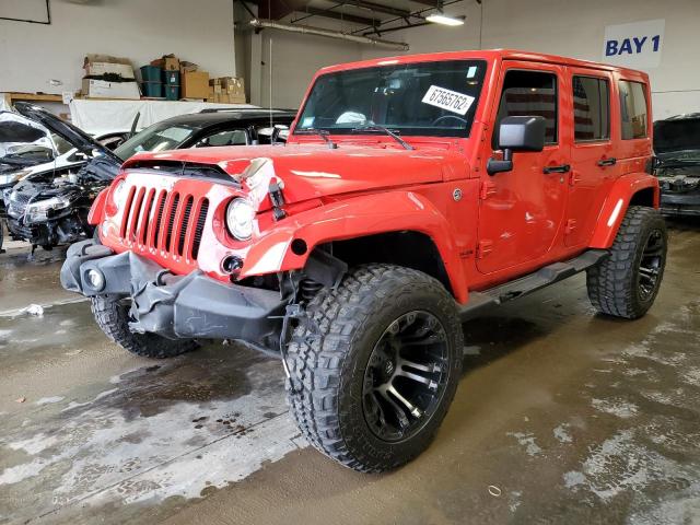 JEEP WRANGLER U 2017 with VIN 1C4HJWDG5HL508629 - Photo from auction