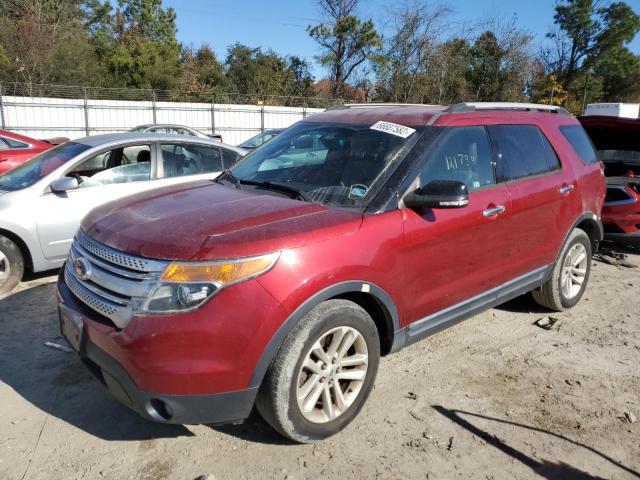FORD EXPLORER X 2013 with VIN 1FM5K7D83DGC58515 - Photo from auction