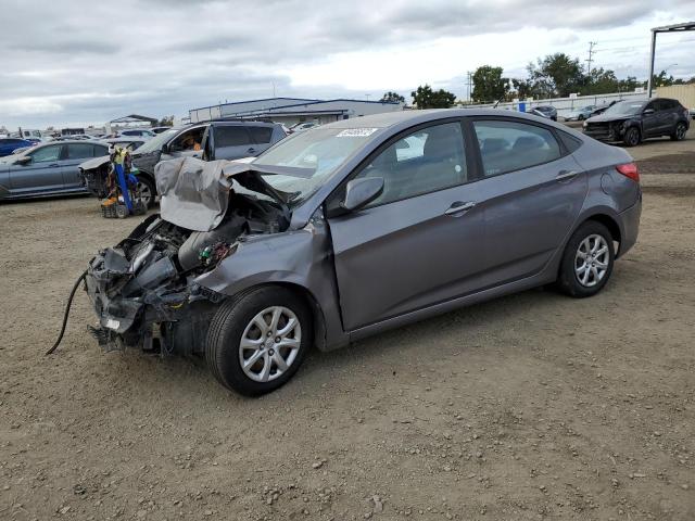 HYUNDAI ACCENT GLS 2013 with VIN KMHCT4AEXDU536762 - Photo from auction