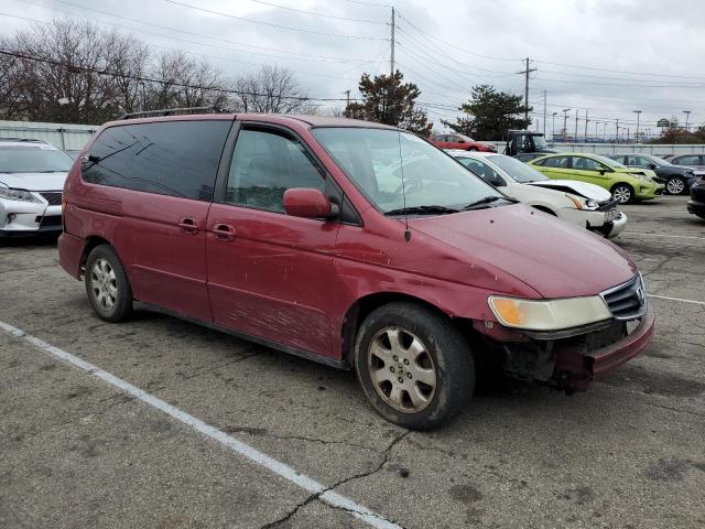 Photo 4 from auction – 2002 HONDA ODYSSEY EX with VIN 2HKRL18662H502496