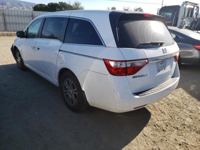 Photo 2 from auction – 2011 HONDA ODYSSEY EX with VIN 5FNRL5H62BB076733