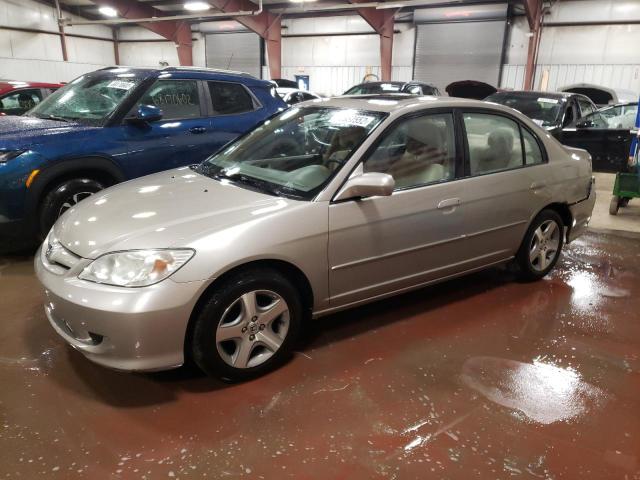 HONDA CIVIC EX 2004 with VIN 2HGES26794H513668 - Photo from auction
