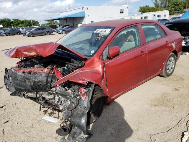 TOYOTA COROLLA BA 2009 with VIN JTDBL40E399073262 - Photo from auction