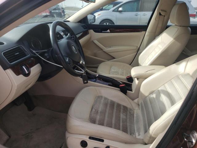 Photo 7 from auction – 2013 VOLKSWAGEN PASSAT SEL with VIN 1VWCH7A3XDC116797