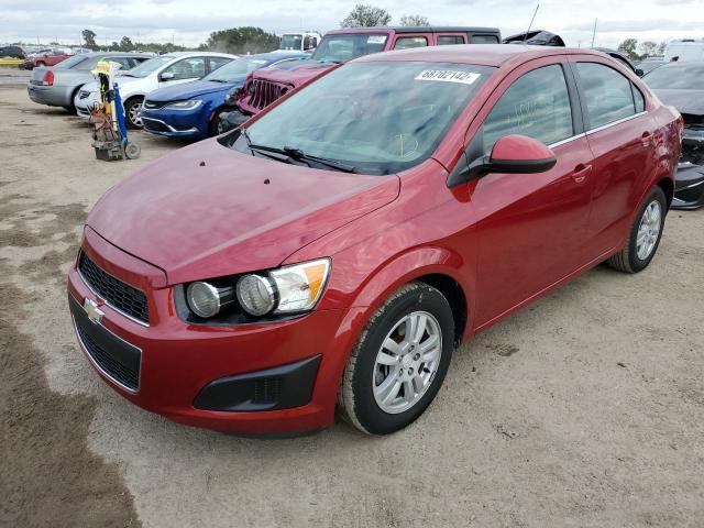 CHEVROLET SONIC LT 2015 with VIN 1G1JC5SH6F4110749 - Photo from auction