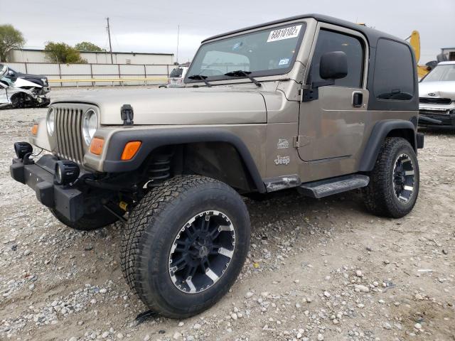 JEEP WRANGLER / 2003 with VIN 1J4FA59S43P349886 - Photo from auction