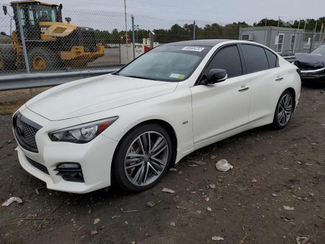 INFINITI Q50 PREMIU 2017 with VIN JN1EV7ARXHM839416 - Photo from auction
