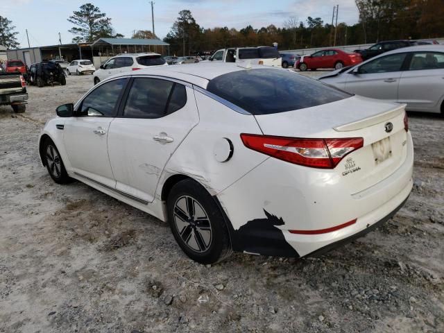 Photo 2 from auction – 2012 KIA OPTIMA HYB with VIN KNAGM4AD8C5034316