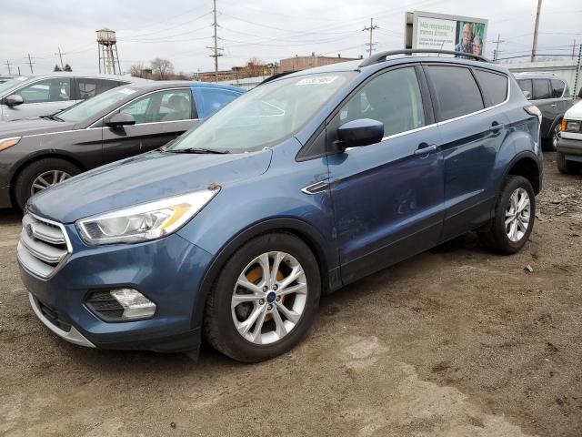 FORD ESCAPE SEL 2018 with VIN 1FMCU0HD1JUC85824 - Photo from auction