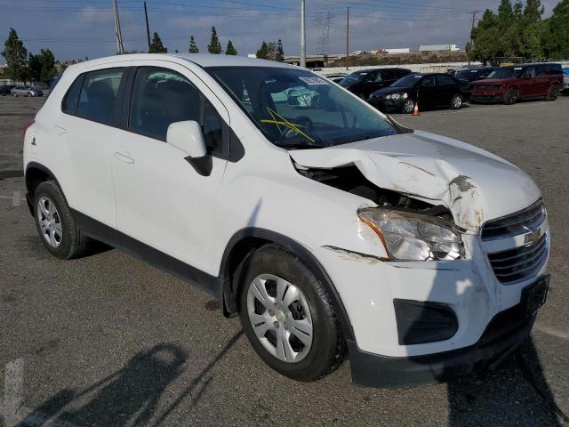 Photo 4 from auction – 2015 CHEVROLET TRAX LS with VIN KL7CJKSB3FB209652