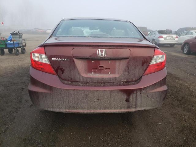 Photo 6 from auction – 2012 HONDA CIVIC LX with VIN 2HGFB2F44CH022935