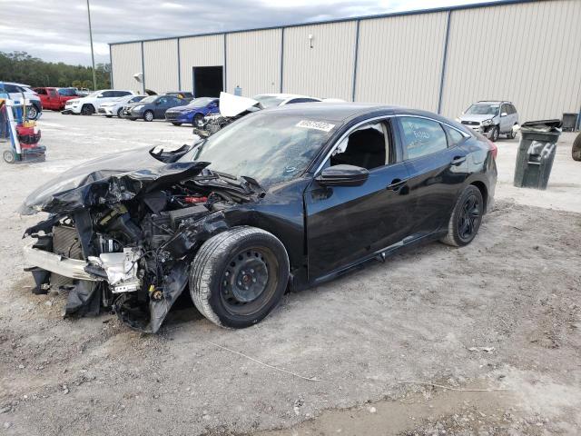 HONDA CIVIC LX 2019 with VIN 19XFC2F65KE006590 - Photo from auction
