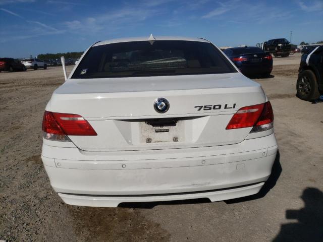 Photo 6 from auction – 2006 BMW 750 LI with VIN WBAHN83516DT29041