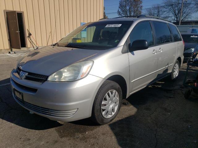 TOYOTA SIENNA CE 2004 with VIN 5TDZA23C44S069945 - Photo from auction