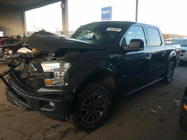 FORD F150 SUPER 2017 with VIN 1FTEW1EP3HFB20724 - Photo from auction