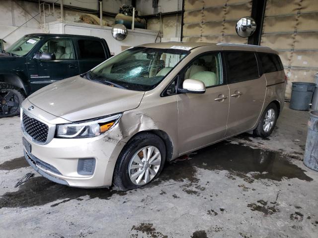 KIA SEDONA LX 2015 with VIN KNDMB5C11F6030787 - Photo from auction