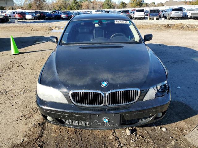 Photo 5 from auction – 2007 BMW 750 with VIN WBAHN83537DT73561