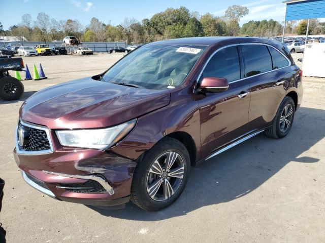 ACURA MDX 2017 with VIN 5FRYD3H3XHB001532 - Photo from auction