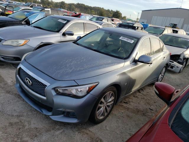 INFINITI Q50 BASE 2014 with VIN JN1BV7AP0EM688311 - Photo from auction