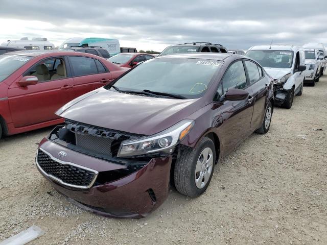 KIA FORTE LX 2017 with VIN 3KPFK4A76HE135381 - Photo from auction