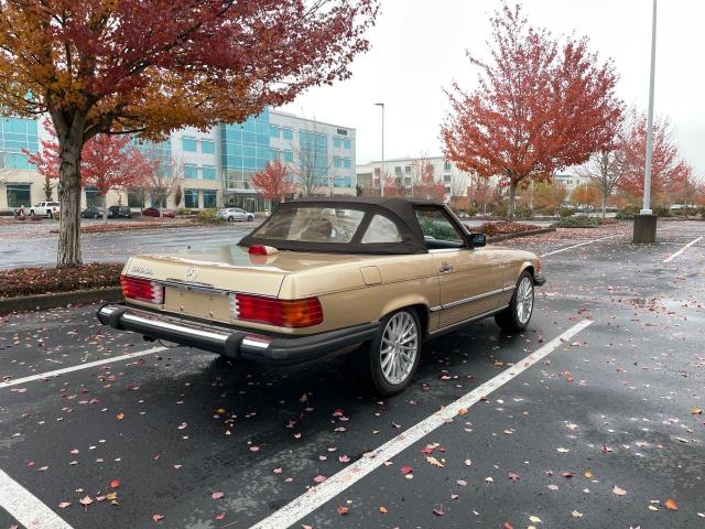 Photo 4 from auction – 1987 MERCEDES-BENZ 560 SL with VIN WDBBA48D2HA073752