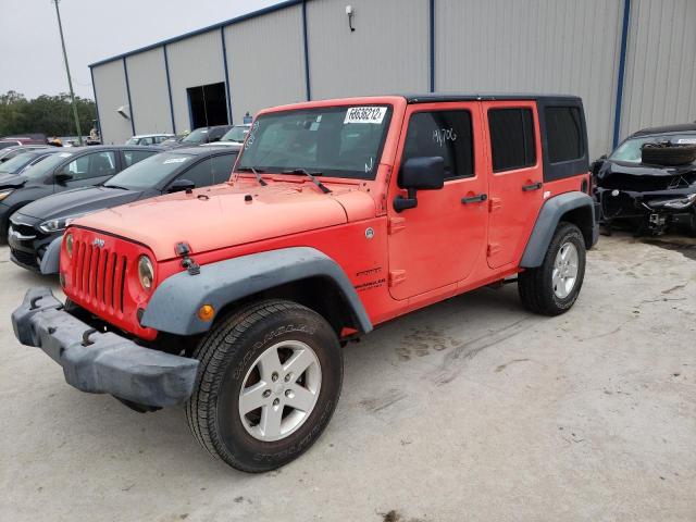 JEEP WRANGLER U 2013 with VIN 1C4BJWDG6DL563669 - Photo from auction