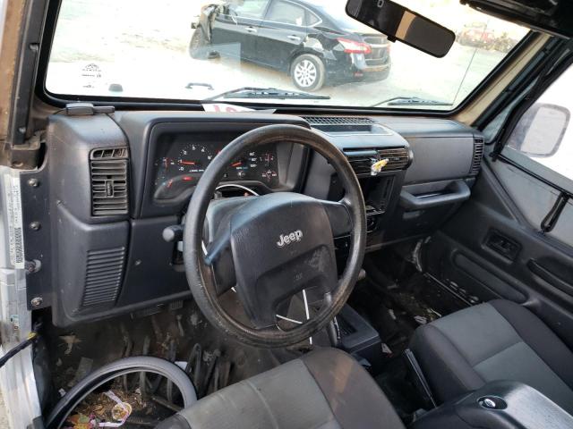 Photo 8 from auction – 2005 JEEP WRANGLER X with VIN 1J4FA39S15P352820