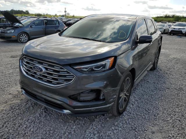FORD EDGE TITAN 2019 with VIN 2FMPK3K93KBC32403 - Photo from auction