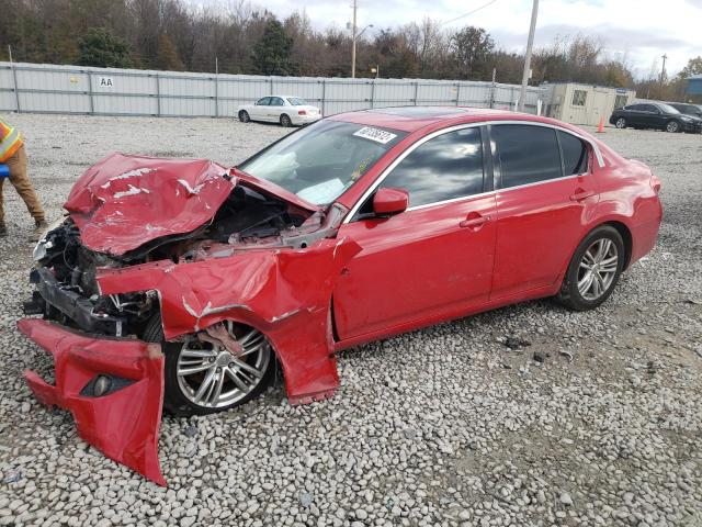 INFINITI G37 BASE 2011 with VIN JN1CV6AP4BM504739 - Photo from auction