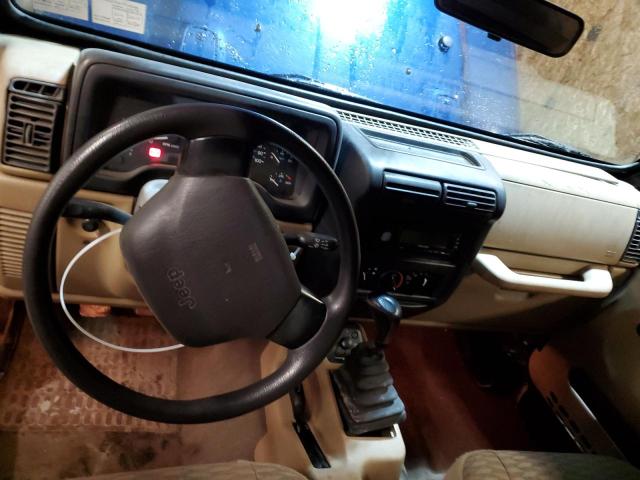 Photo 8 from auction – 2000 JEEP WRANGLER / with VIN 1J4FA29P6YP718328