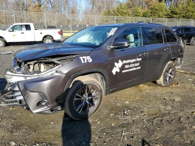 TOYOTA HIGHLANDER 2018 with VIN 5TDZARFH6JS039938 - Photo from auction