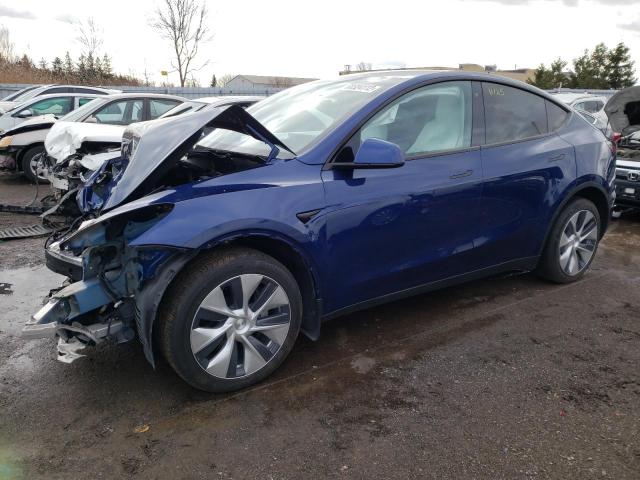 Foto 1 de la subasta – 2020 TESLA MODEL Y con VIN 5YJYGDEE5LF047041