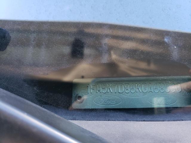 Zdjęcie 14 z aukcji – 2019 FORD EXPLORER X z VIN 1FM5K7D86KGA68530