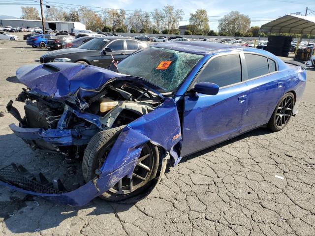 DODGE CHARGER R/ 2018 with VIN 2C3CDXGJ2JH313173 - Photo from auction
