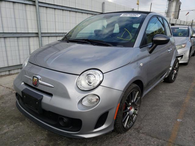 FIAT 500 ABARTH 2018 with VIN 3C3CFFJH2JT378087 - Photo from auction