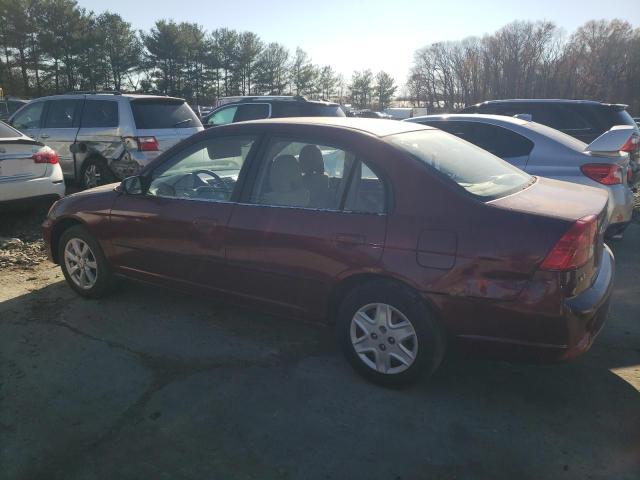 Photo 2 from auction – 2003 HONDA CIVIC with VIN 2HGES16533H502009