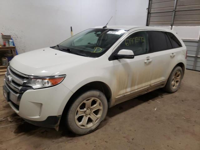 FORD EDGE SEL 2012 with VIN 2FMDK3J91CBA36014 - Photo from auction